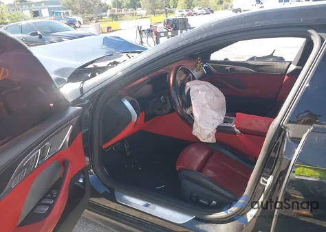 2022 BMW 840 Gran Coupe I from USA, damaged, VIN WBAGV2C01NCH22588